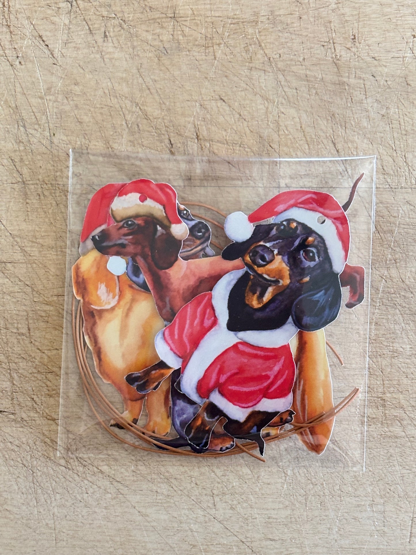 Dashing Dachshunds Present Tags