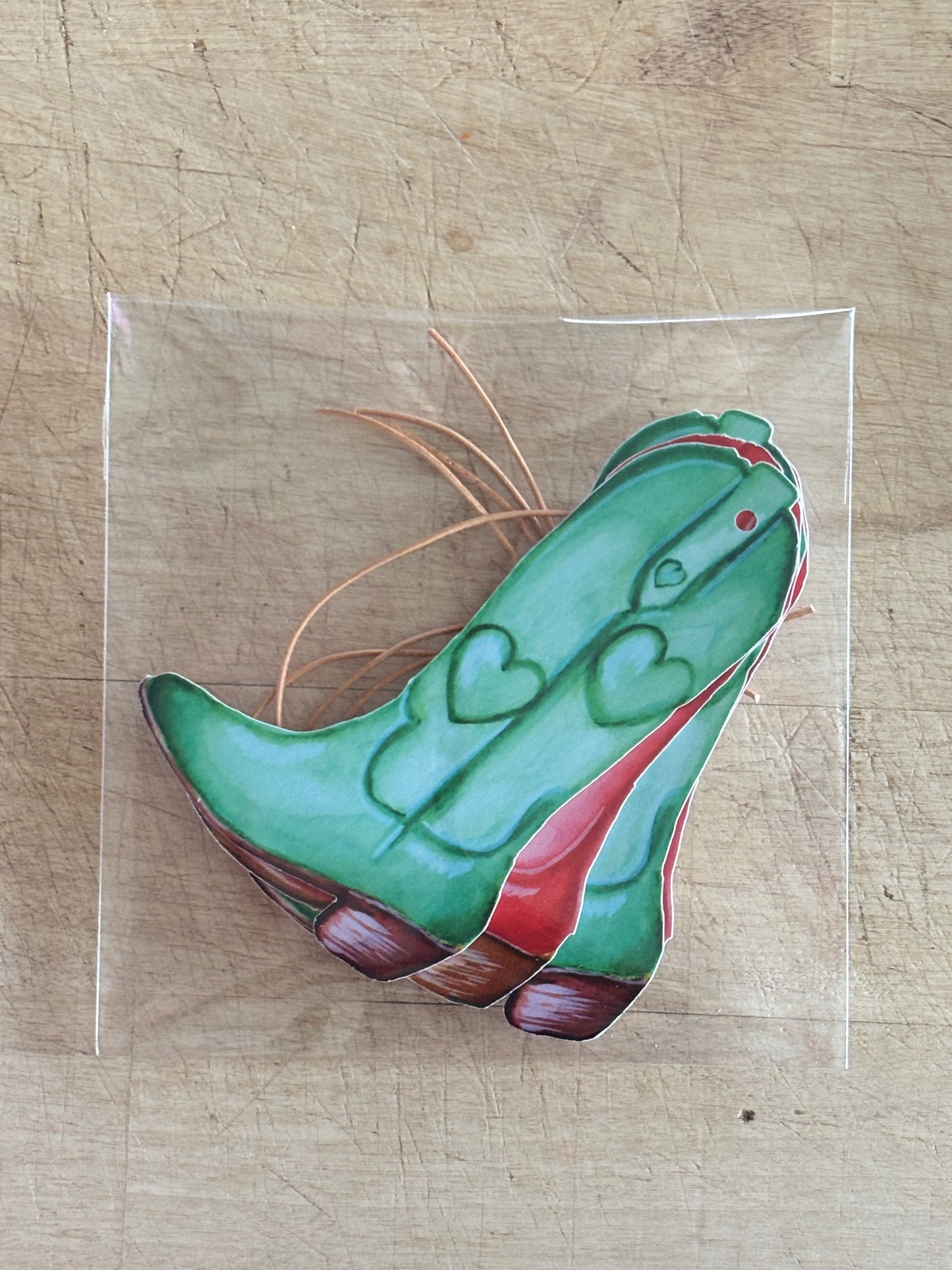 Christmas Boots Present Tags